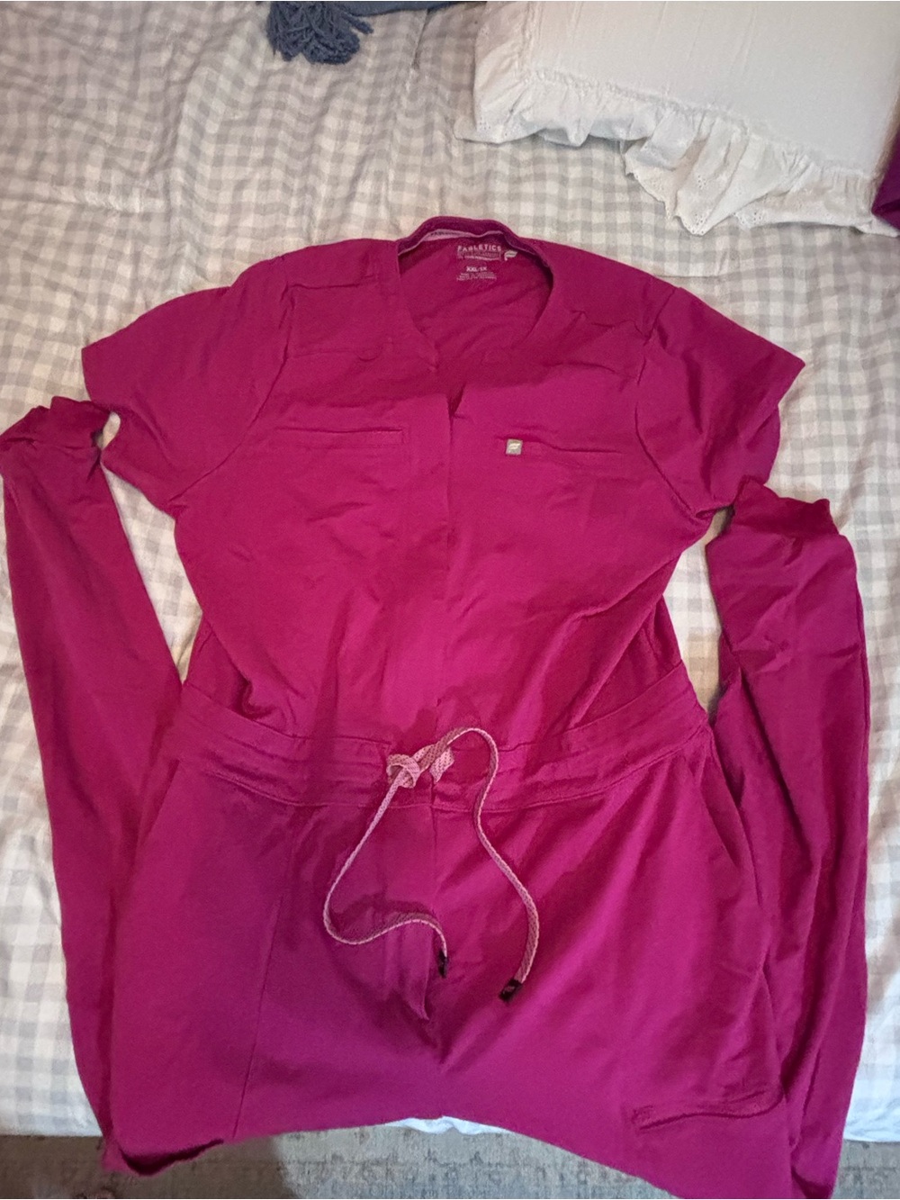 Fabletics woman scrub jumpsuit